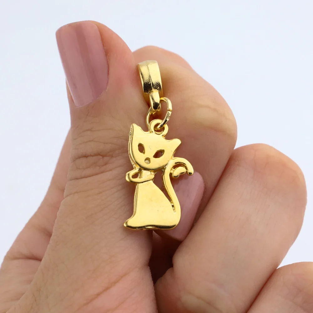 DIJE CHARMS ACERO DORADO