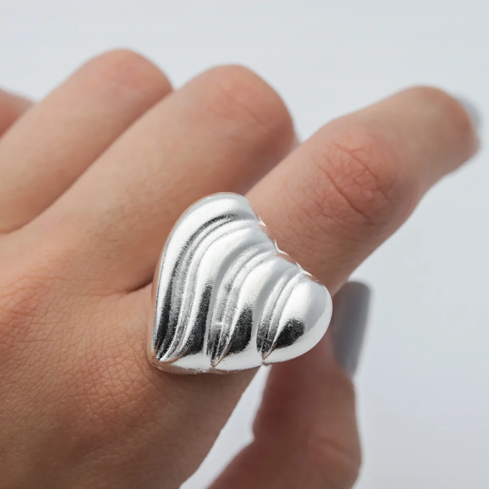 ANILLO ACERO BLANCO