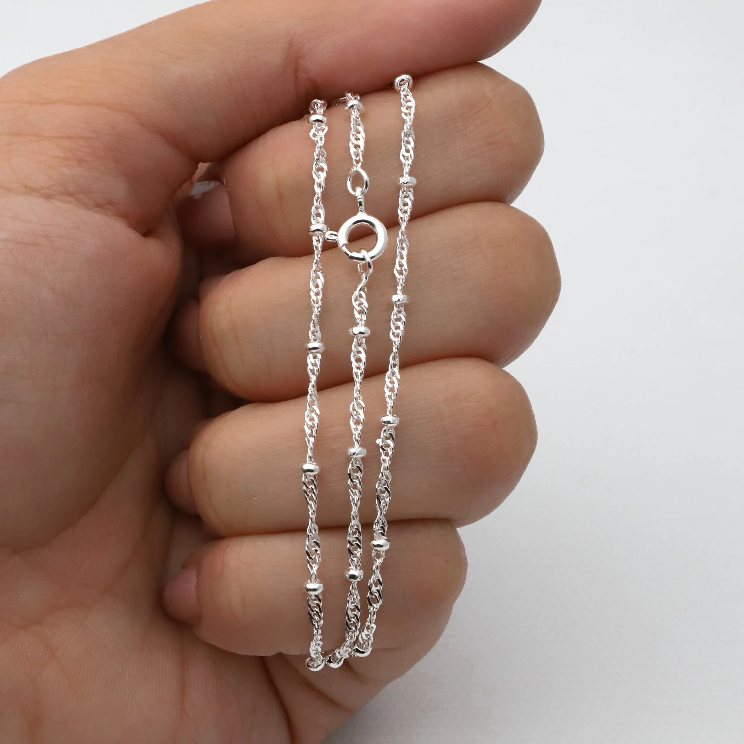 CADENA ACERO BLANCO PREMIUM