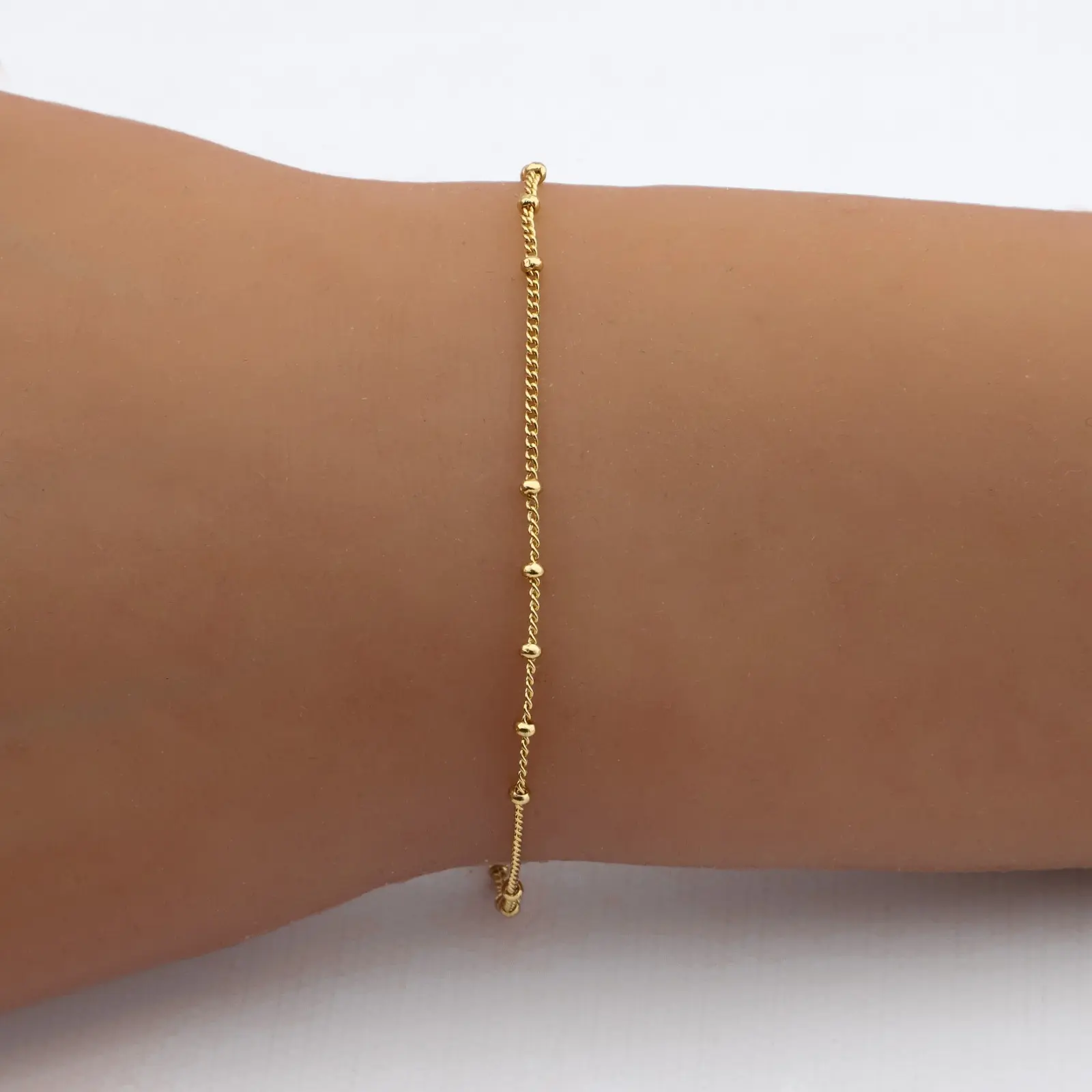 PULSERA ACERO DORADO PREMIUM
