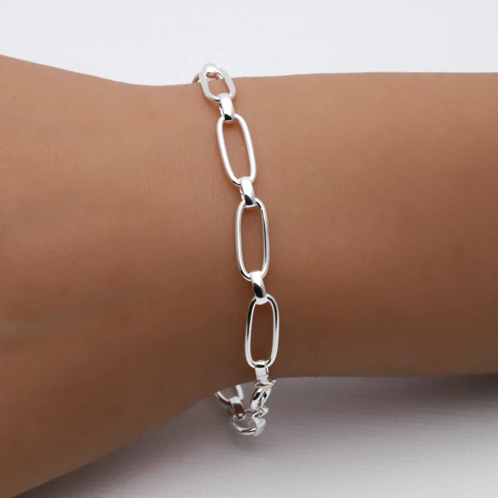 PULSERA ACERO BLANCO PREMIUM