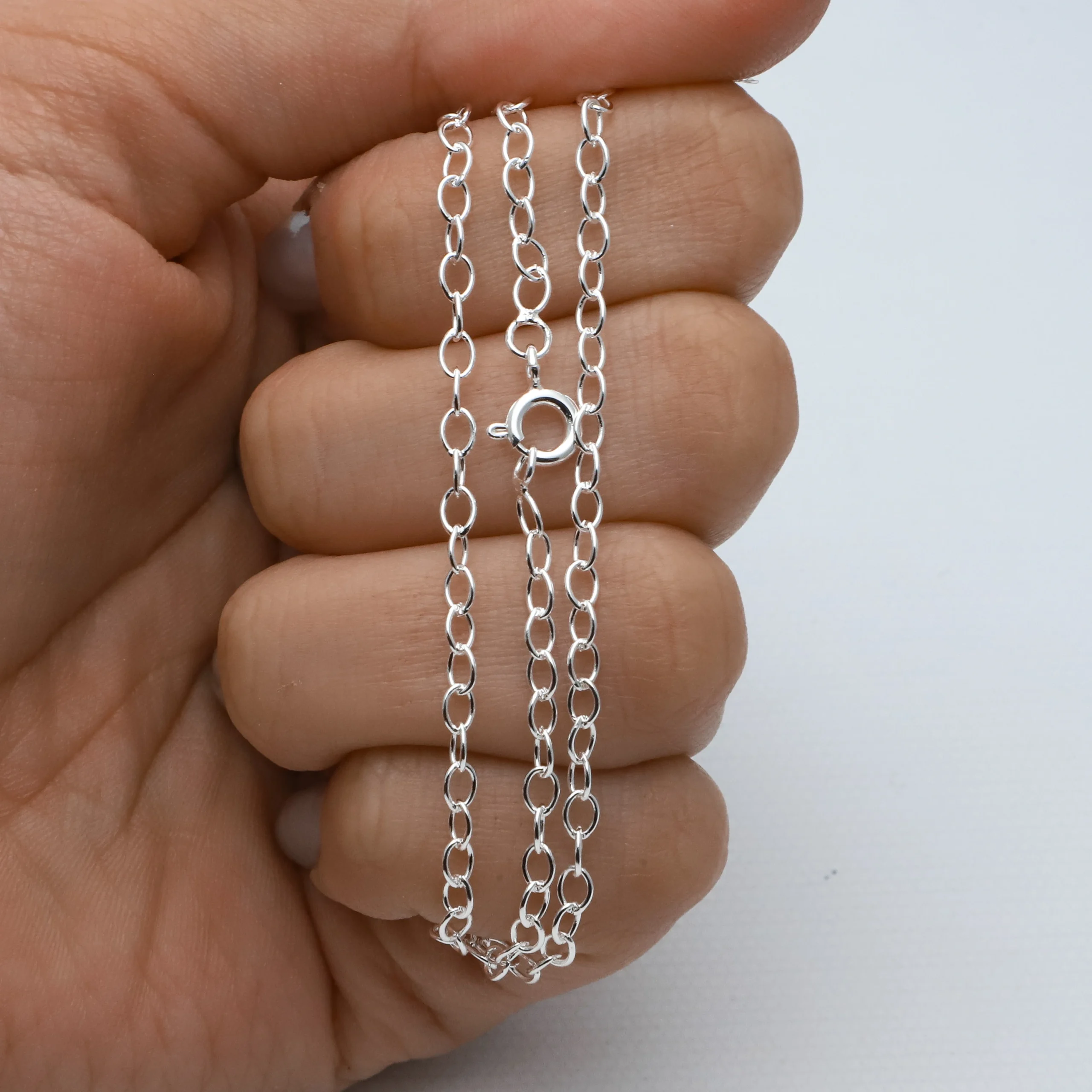 CADENA ACERO BLANCO PREMIUM