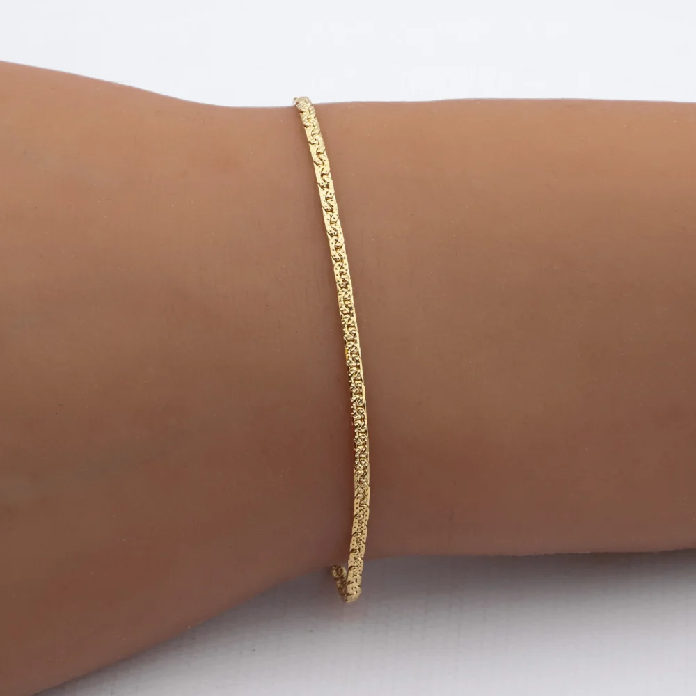 PULSERA ACERO DORADO PREMIUM