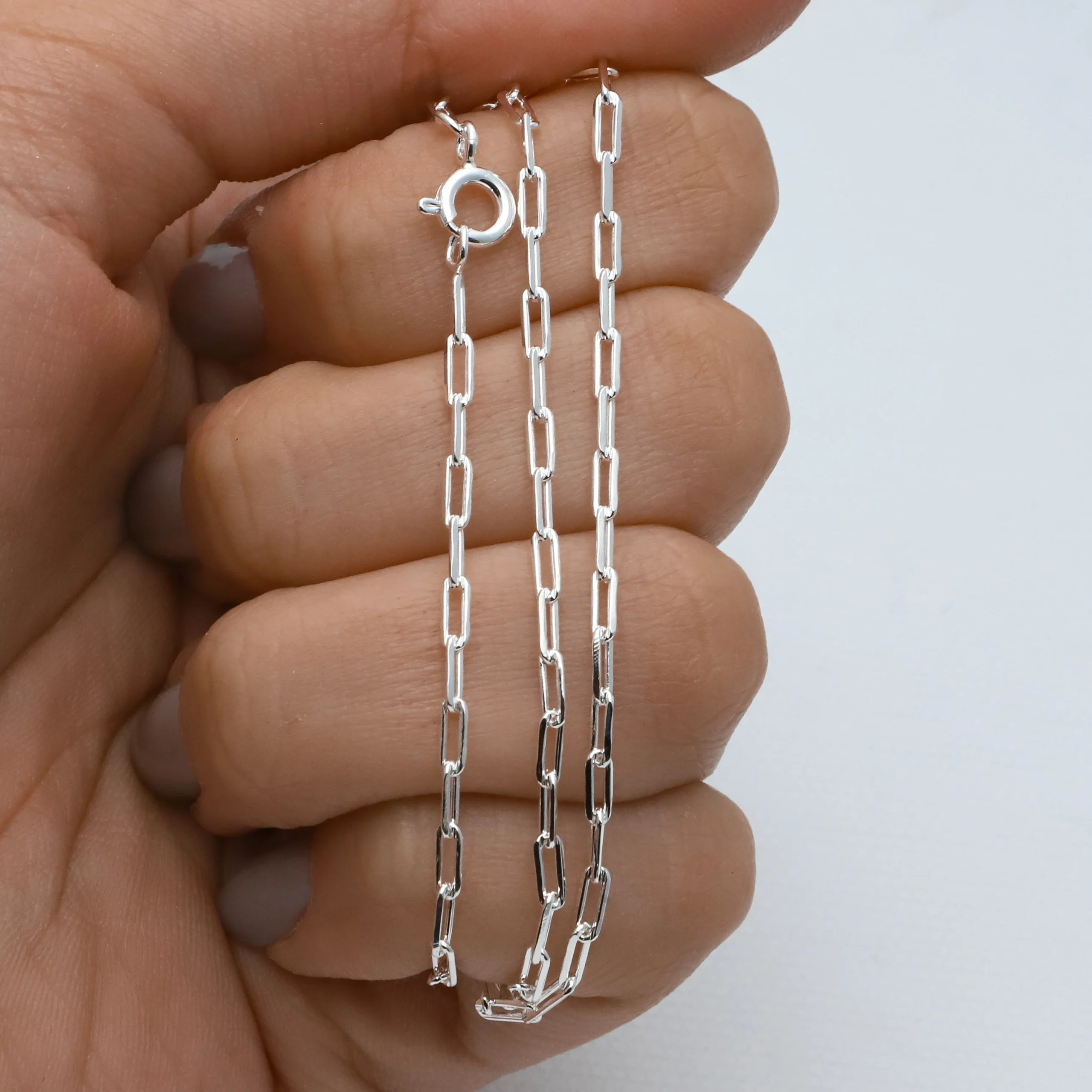 CADENA ACERO BLANCO PREMIUM