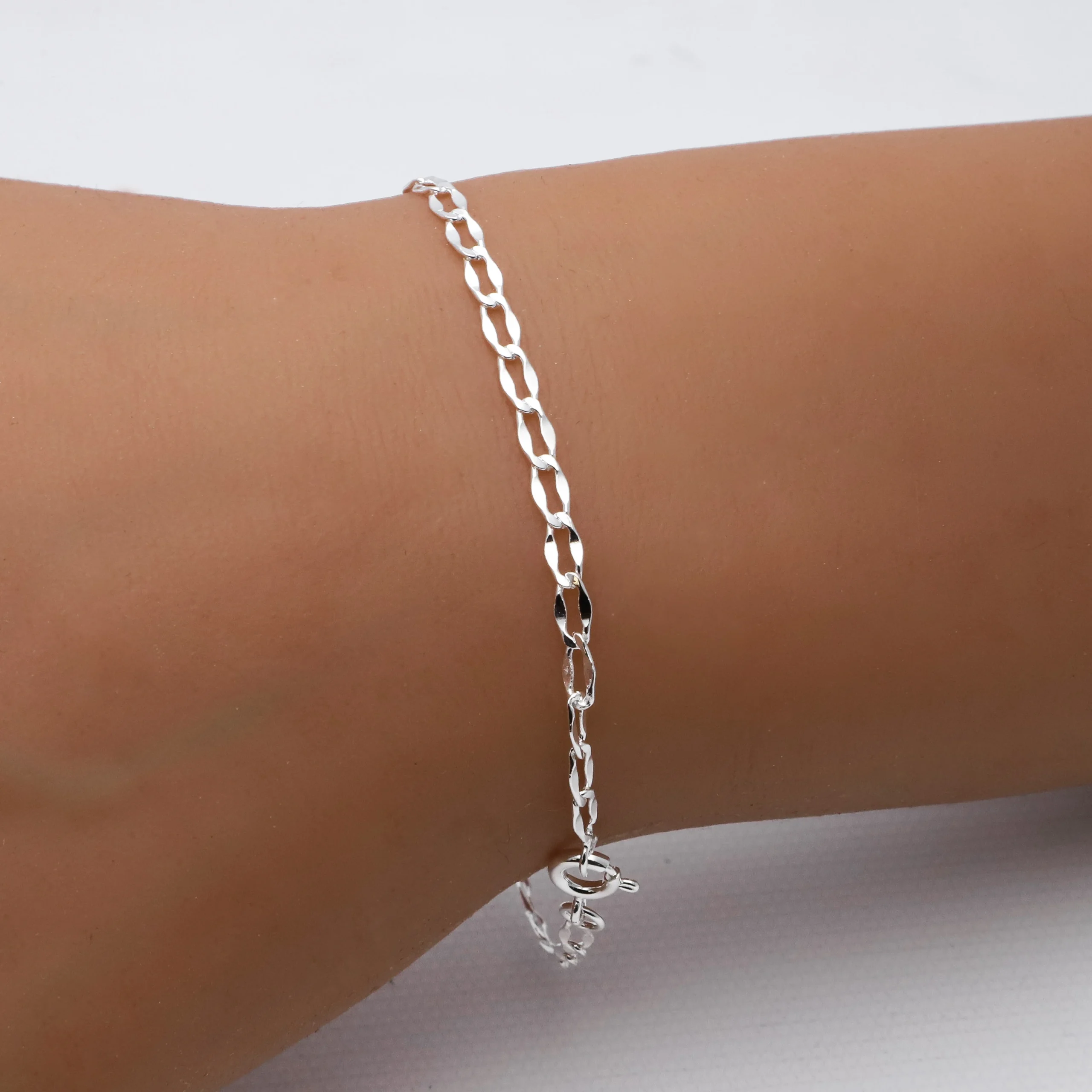 PULSERA ACERO BLANCO PREMIUM