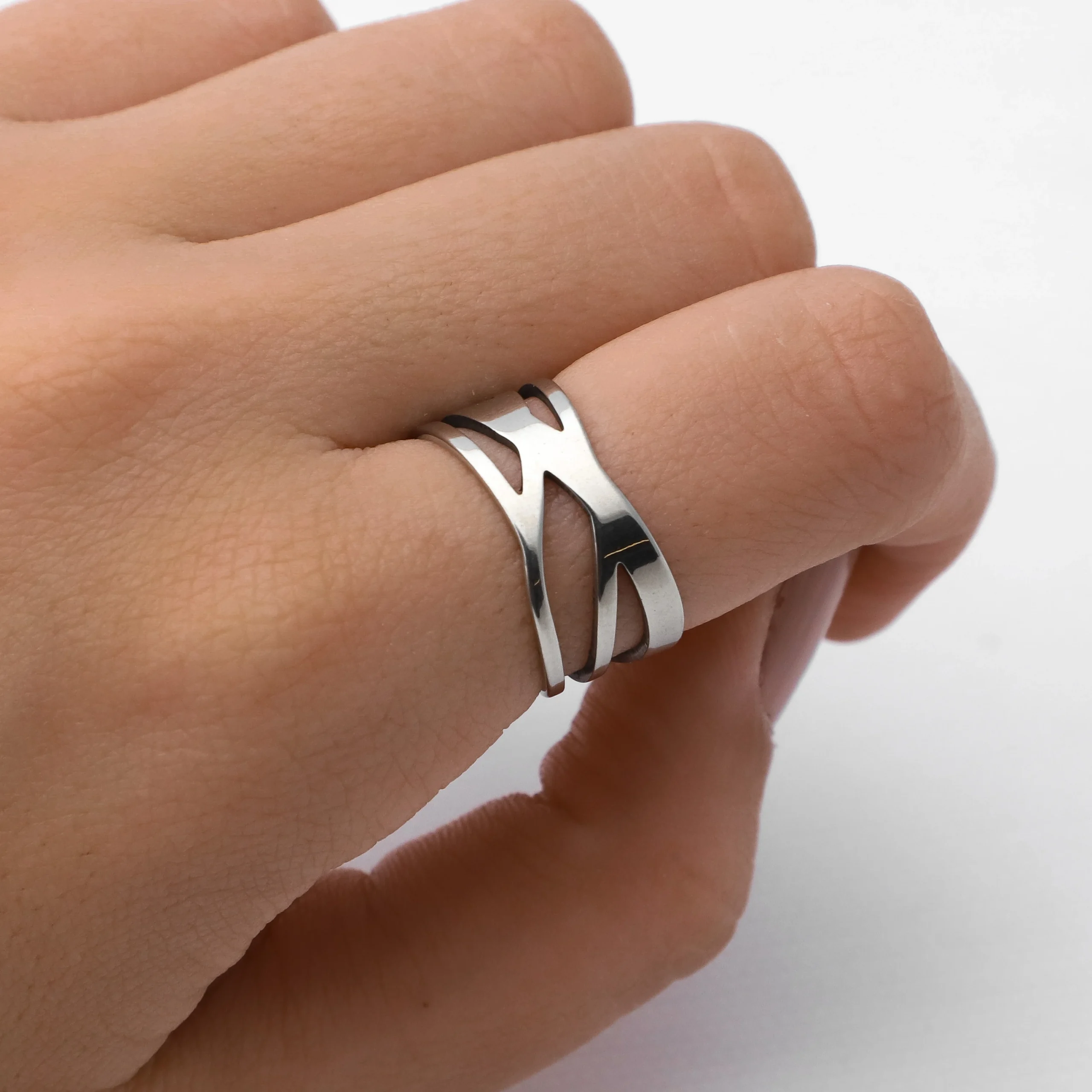 ANILLO ACERO QUIRURGICO