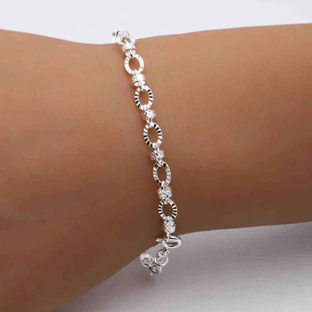 PULSERA ACERO BLANCO PREMIUM