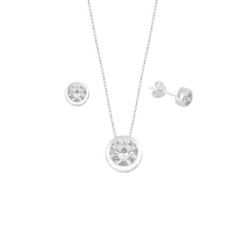 CADENA CONJUNTO PLATA 925 - CAD640