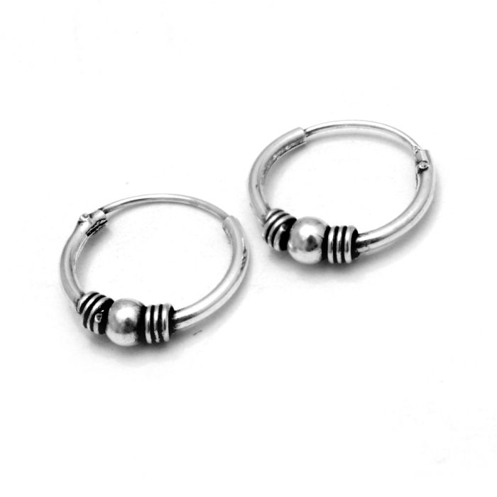 AROS DE PLATA 925 ARGOLLA - ARSG610