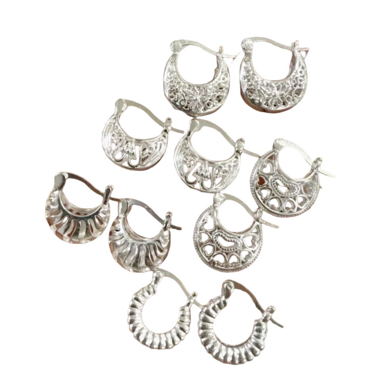 COMB1507- KIT 3 AROS CANASTA DE PLATA 925 (Imagen ilustrativa)