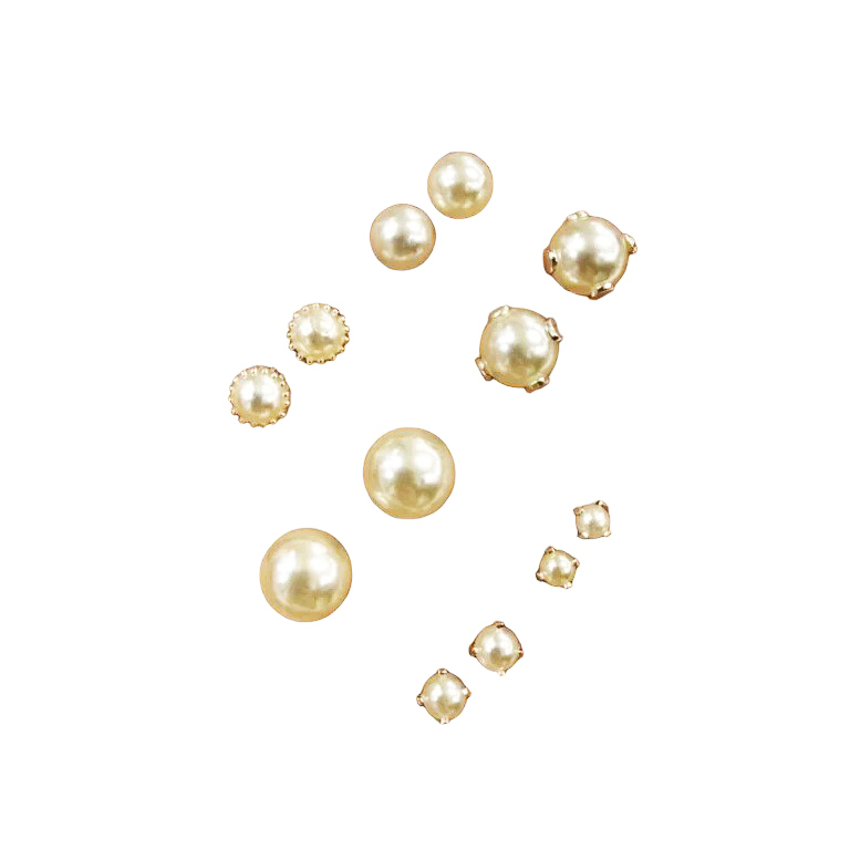 COMB1509- KIT 6 AROS PASANTE DE PLATA 925 (Imagen ilustrativa)