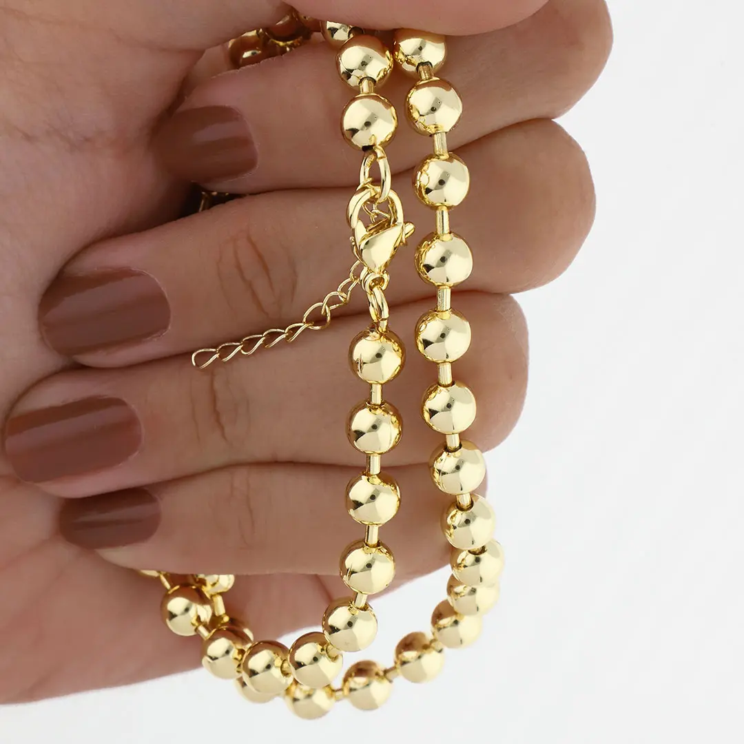 CADENA ACERO DORADO