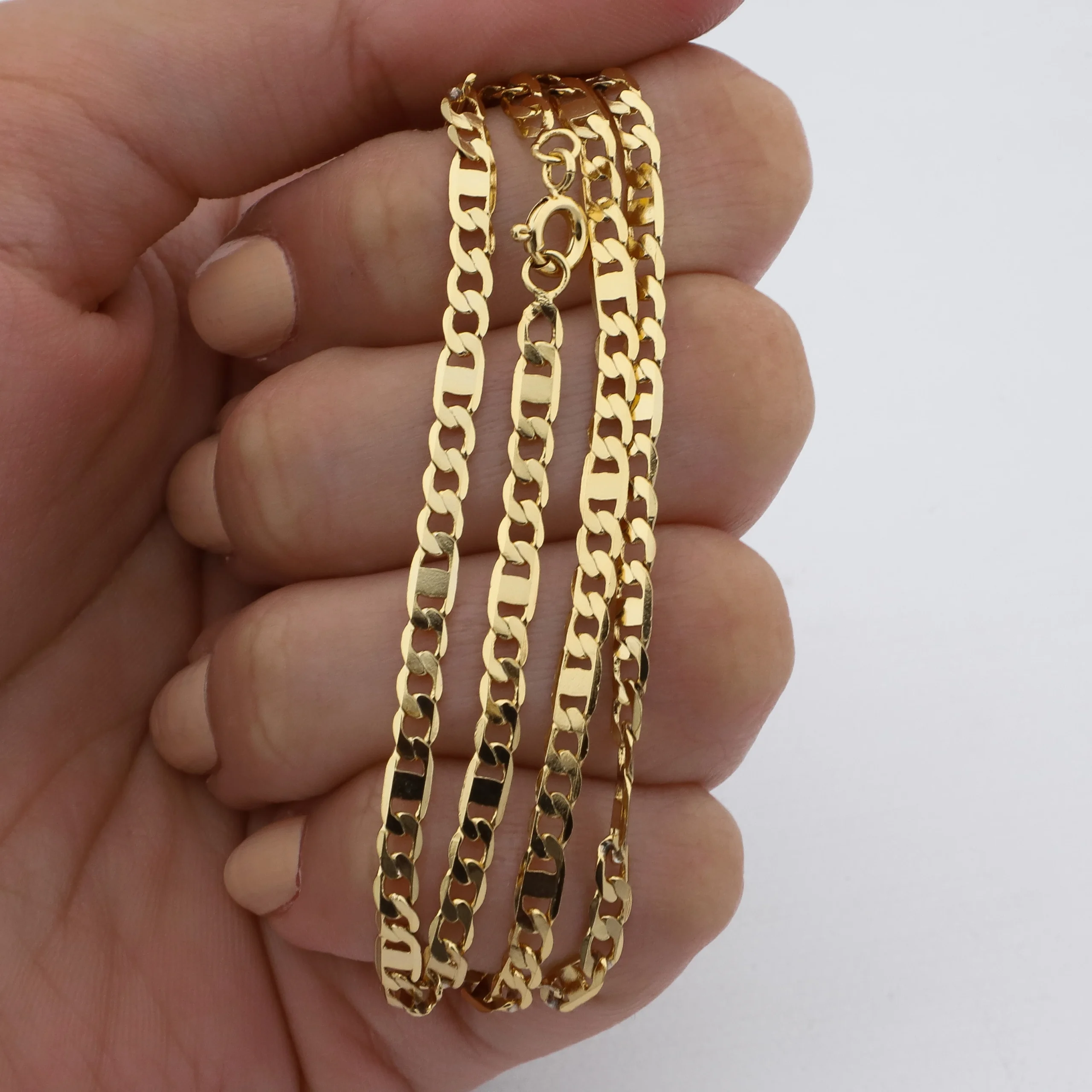 CADENA ACERO DORADO PREMIUM