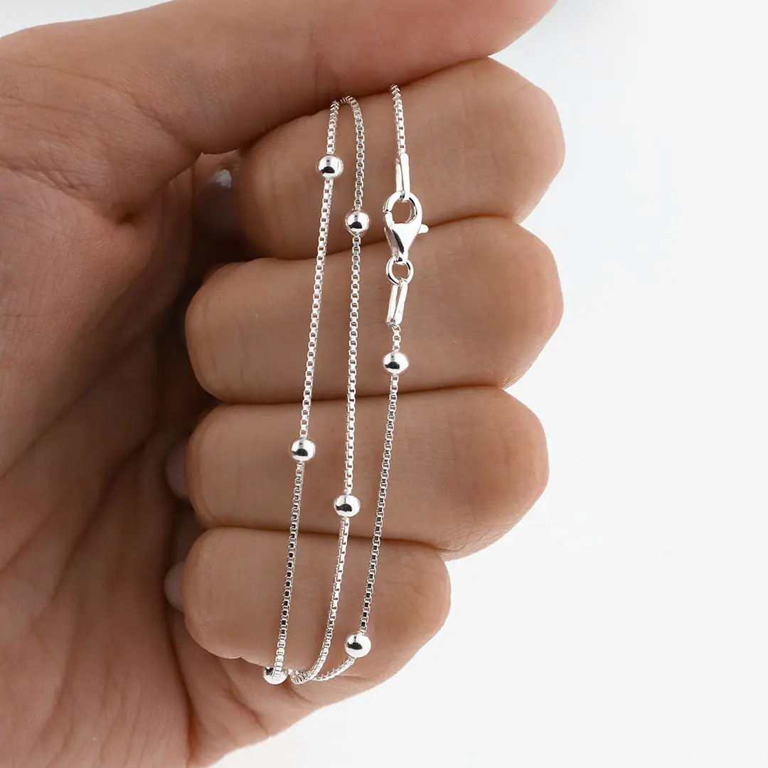 CADENA VENECIANA CON BOLAS