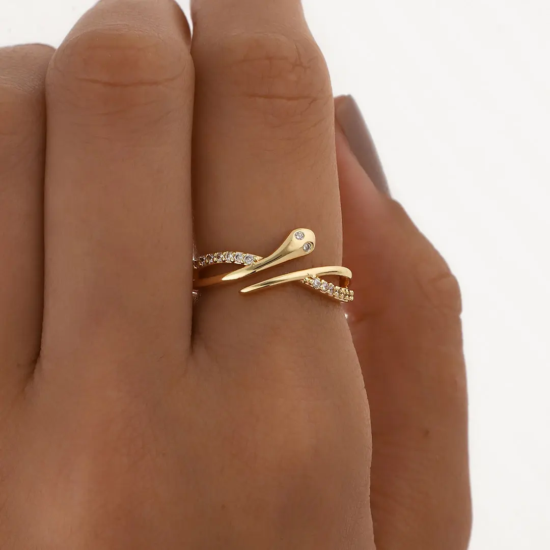 ANILLO ACERO DORADO