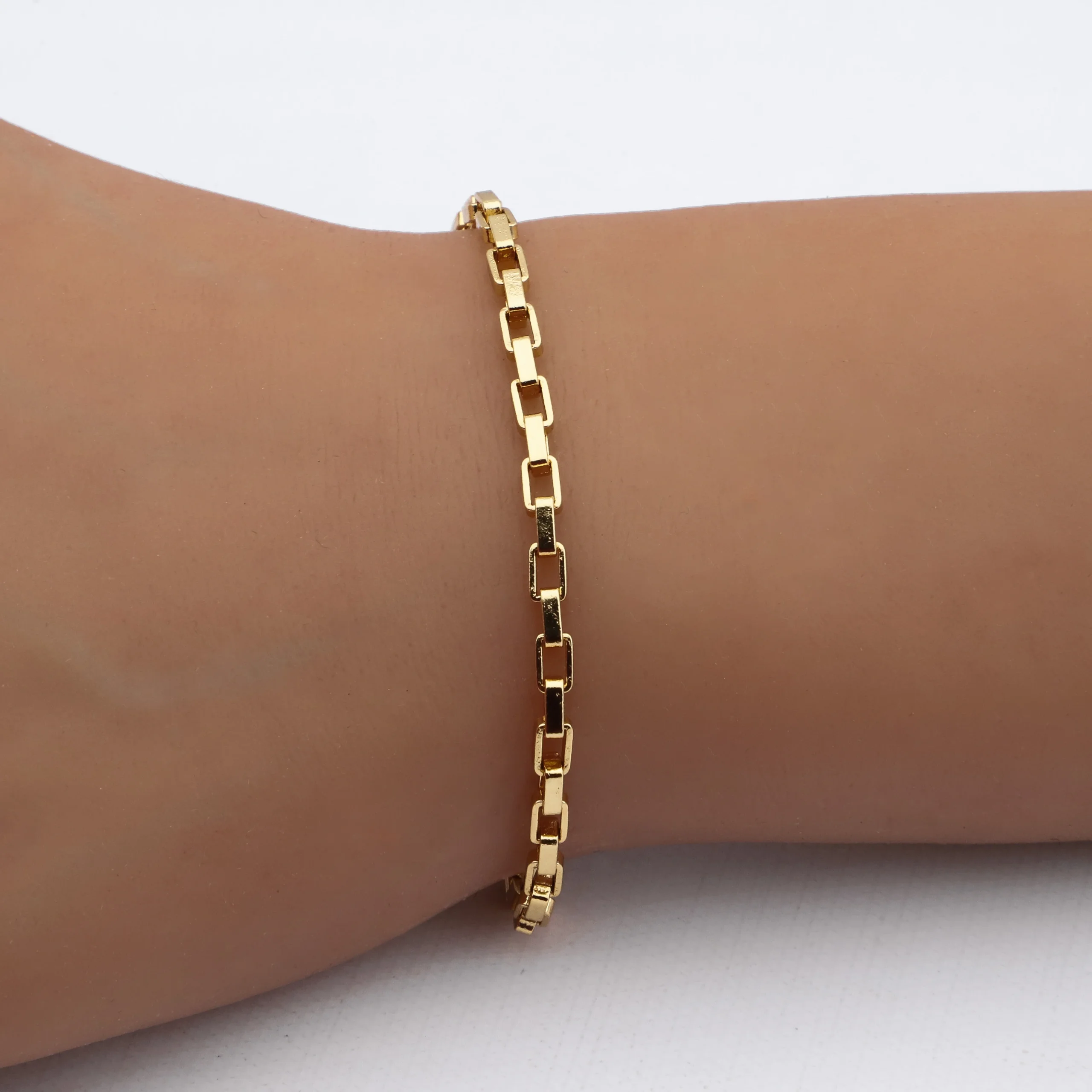 PULSERA ACERO DORADO PREMIUM