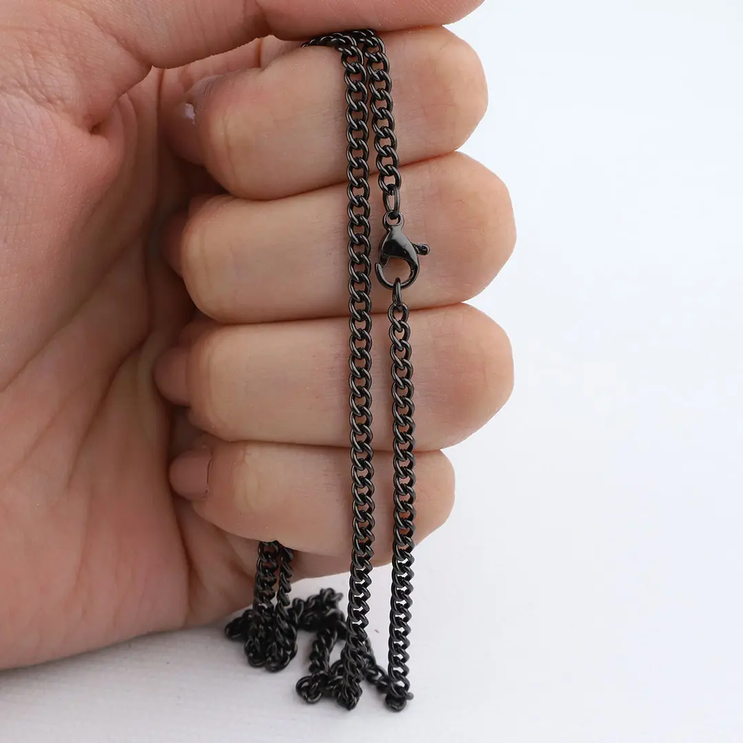 CADENA ACERO NEGRO