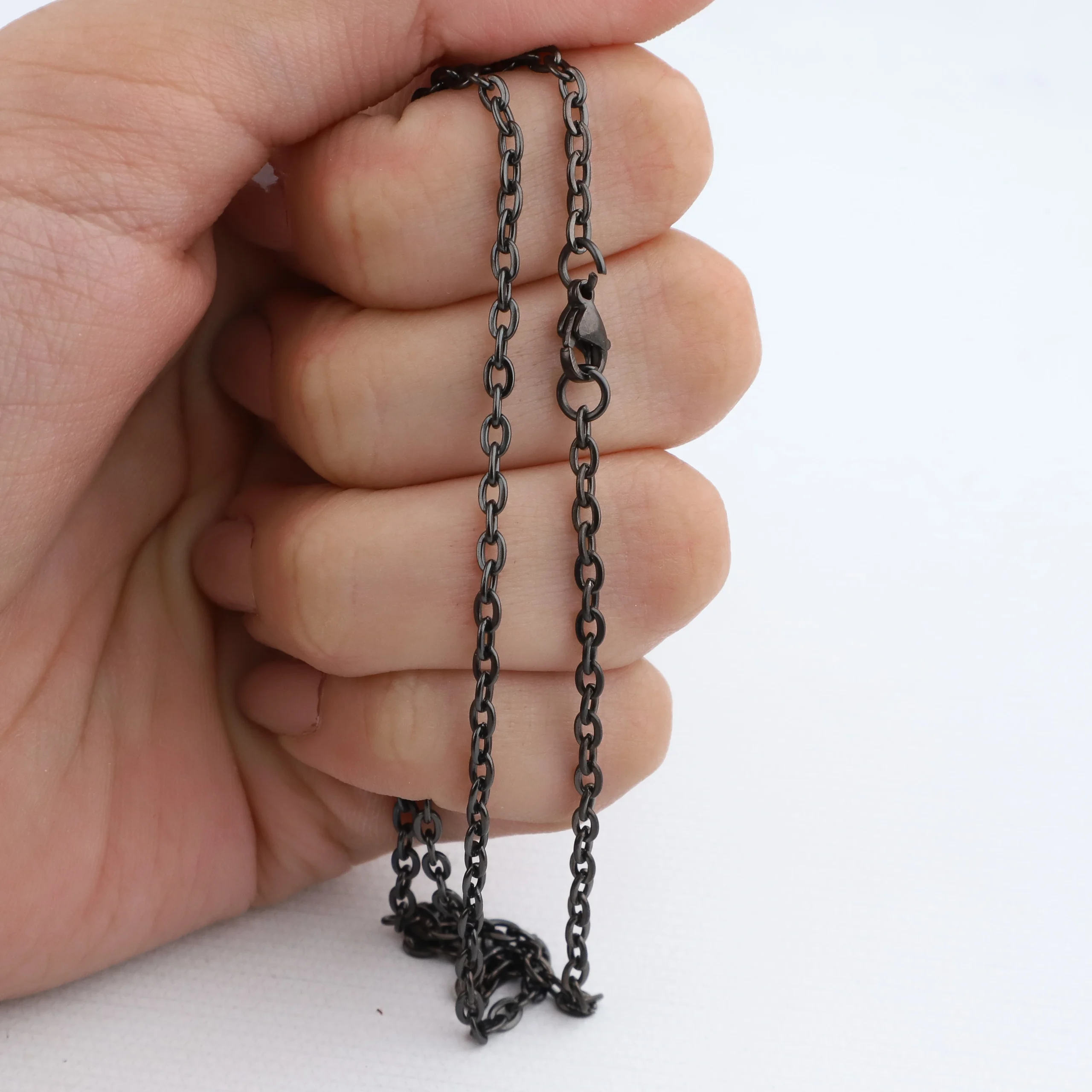 CADENA ACERO NEGRO