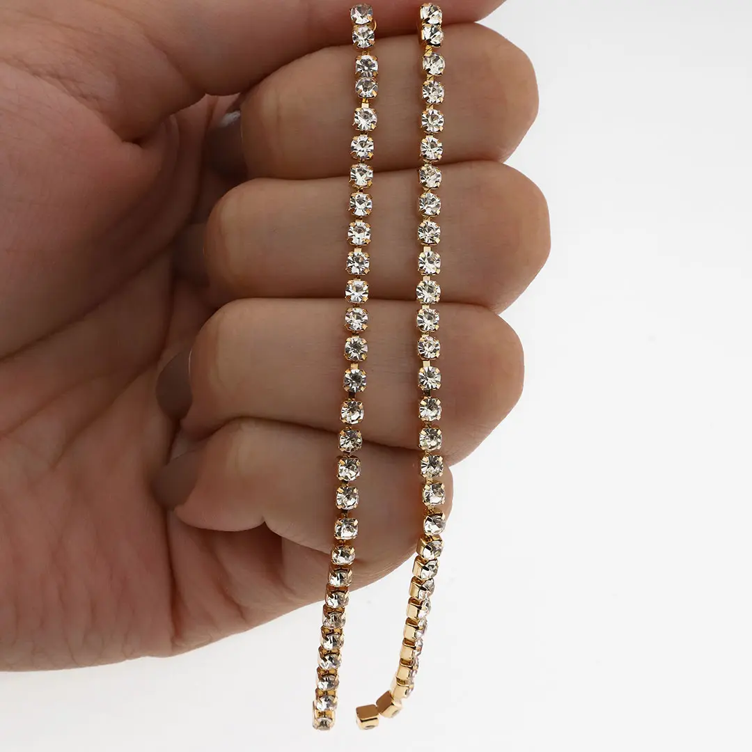 AROS COLGANTES ACERO DORADO