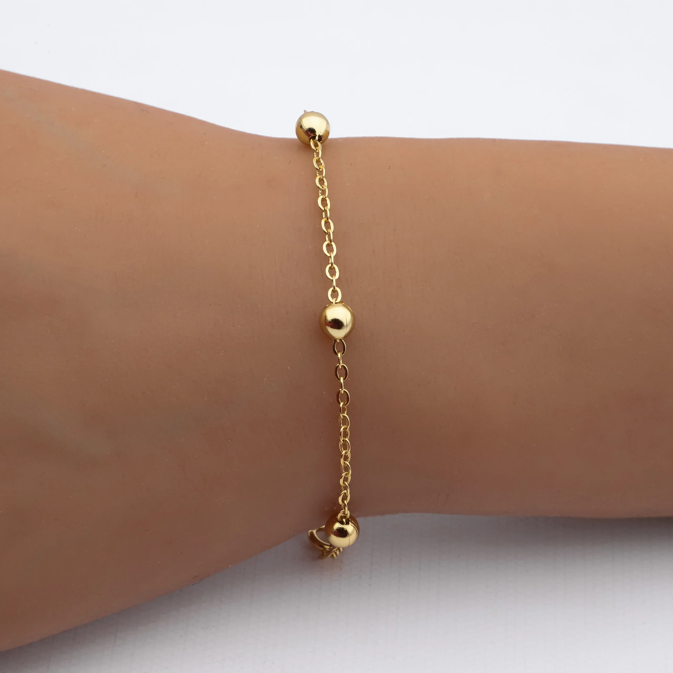 PULSERA ACERO DORADO PREMIUM
