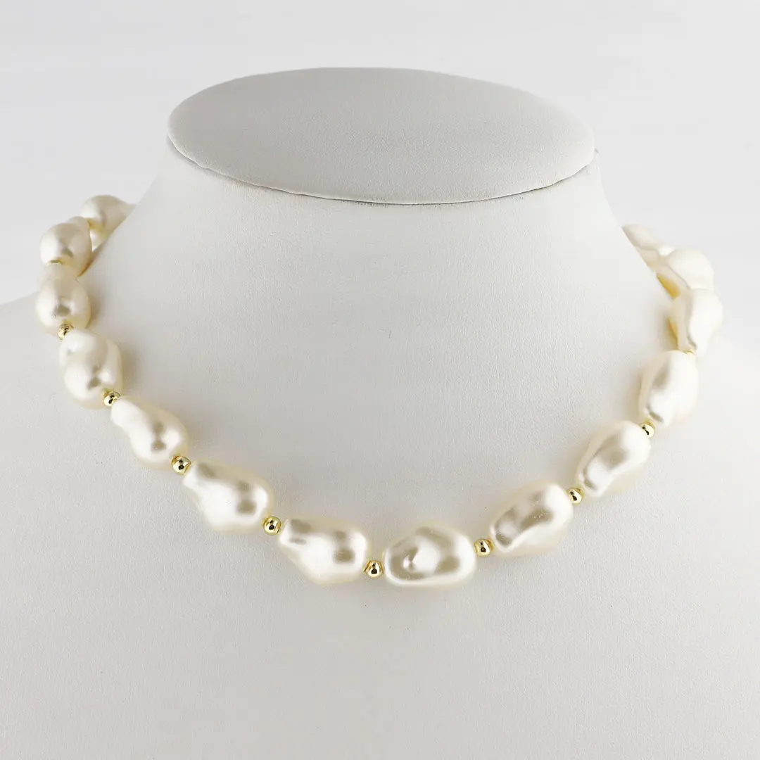COLLAR REGULABLE DE PERLAS