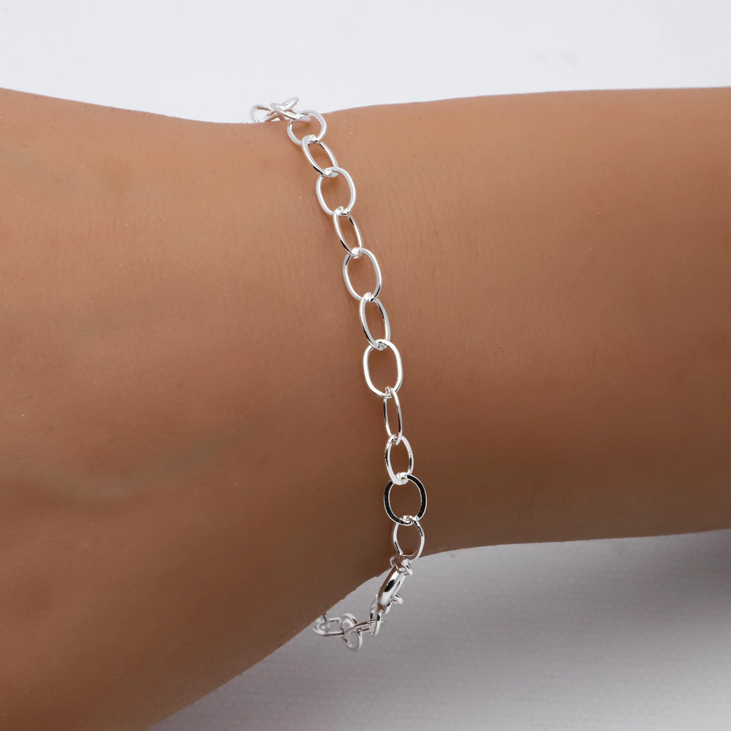 PULSERA ACERO BLANCO PREMIUM
