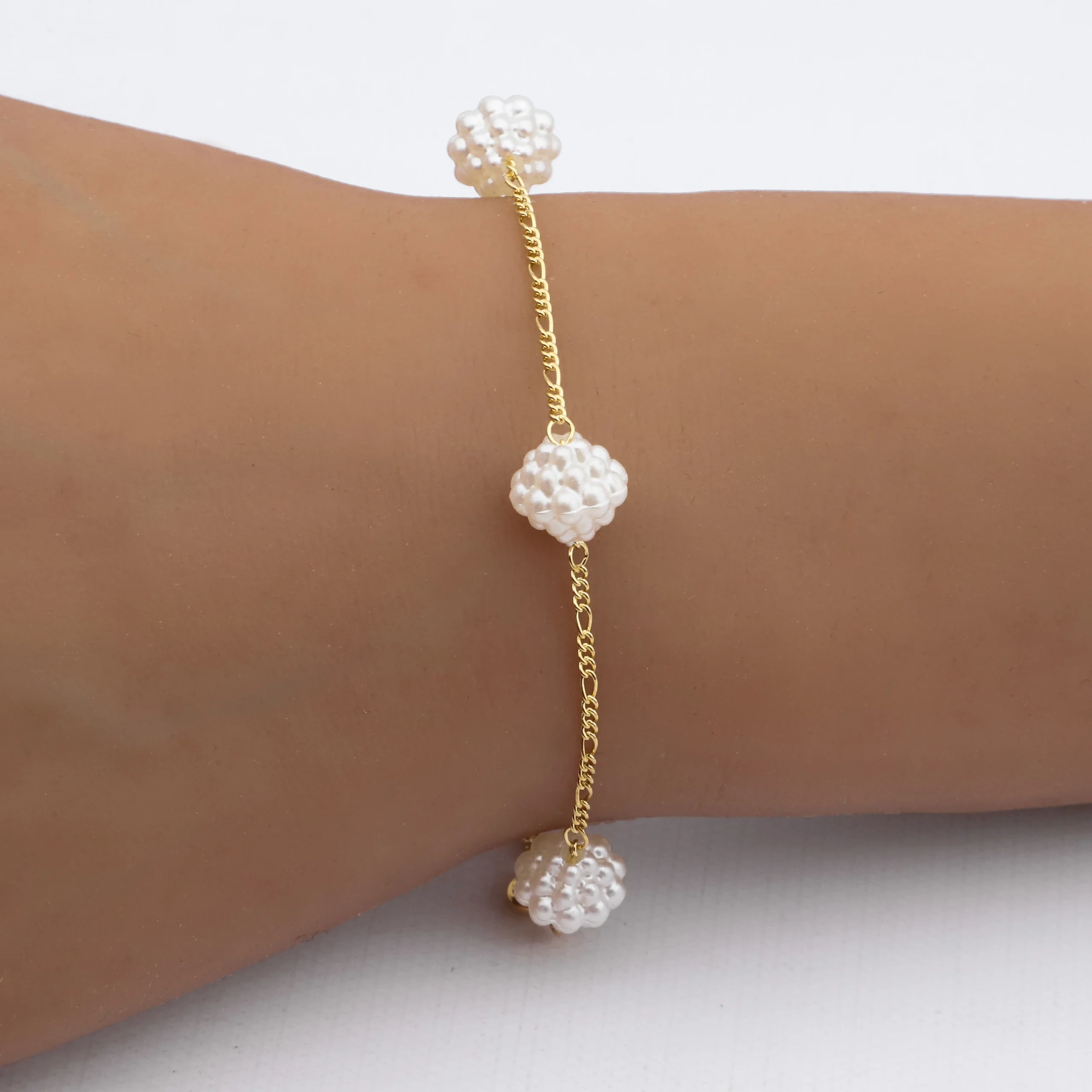 PULSERA ACERO DORADO PREMIUM
