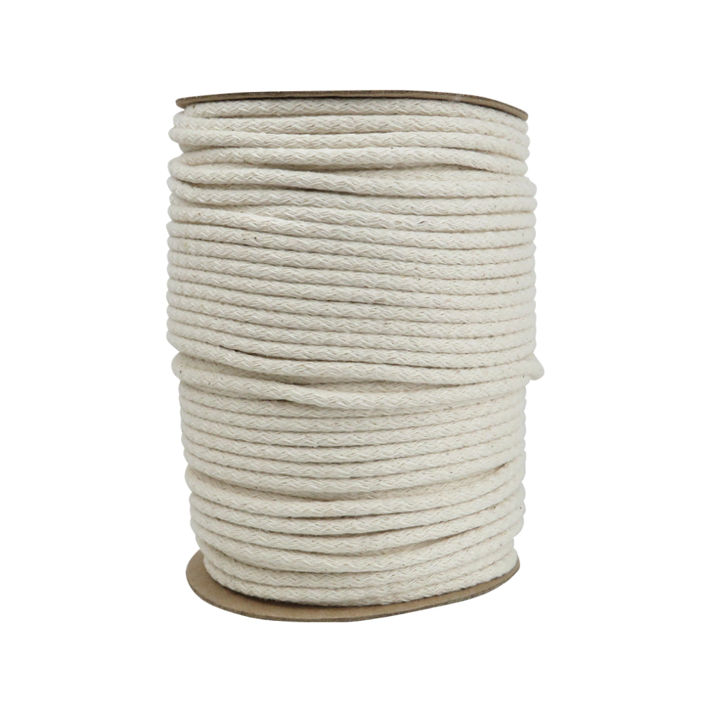 Algodón de relleno crudo de 5mm x 100mt