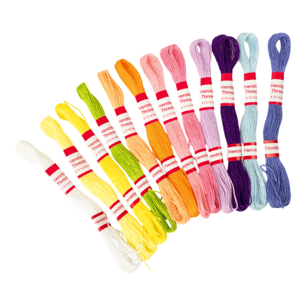 Hilo Mouline Para Bordar Mix Color