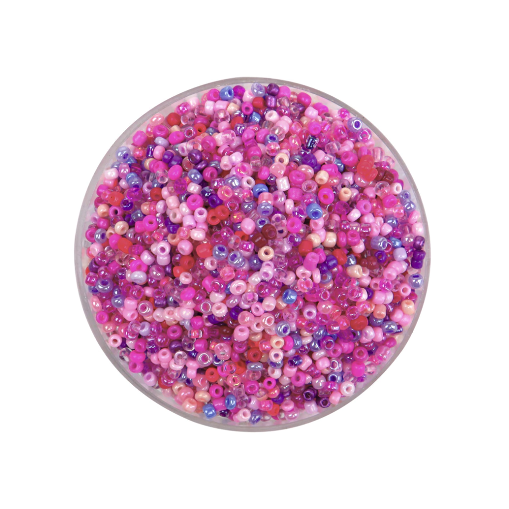 Mostacilla Rosa Mix x 50gr
