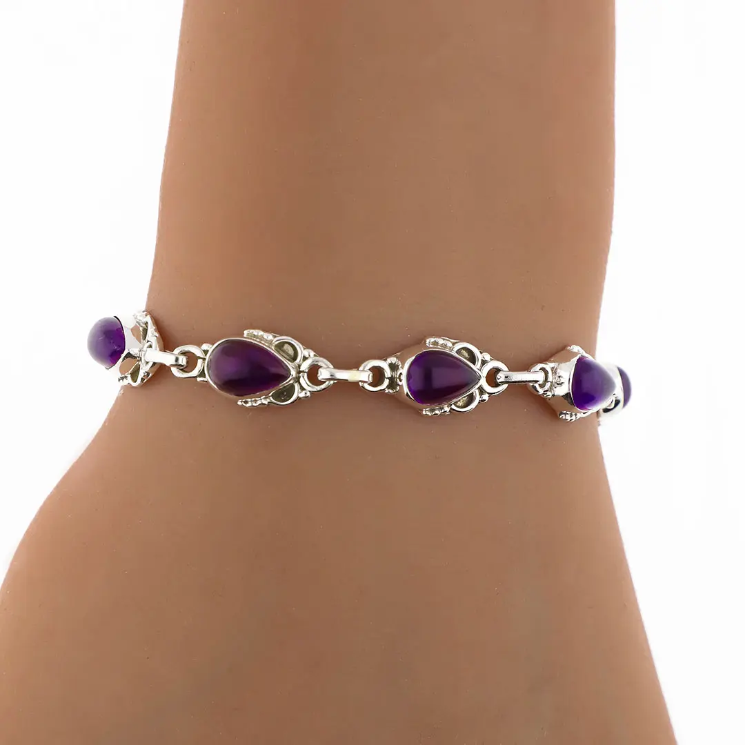 PULSERA AMATISTA