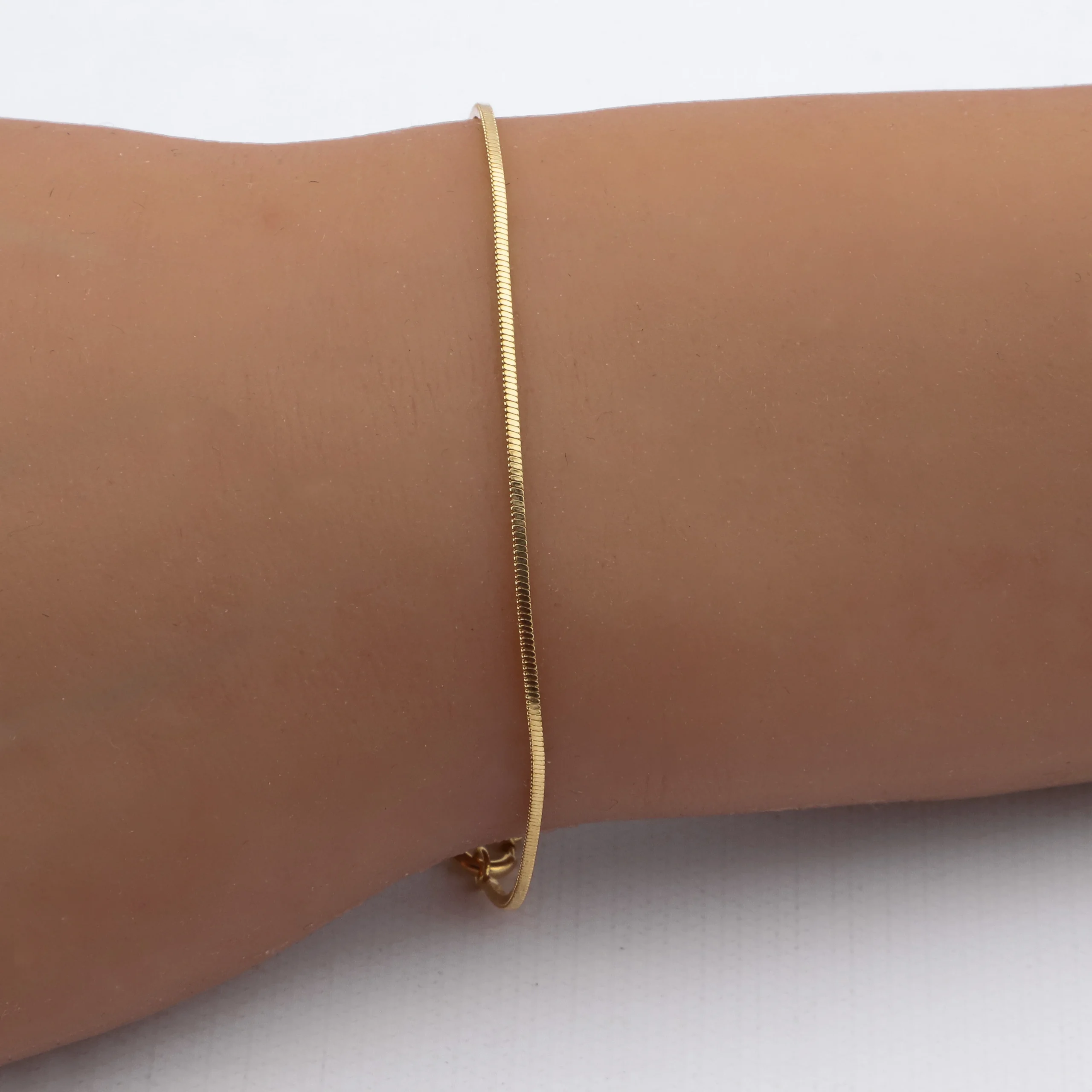 PULSERA ACERO DORADO PREMIUM