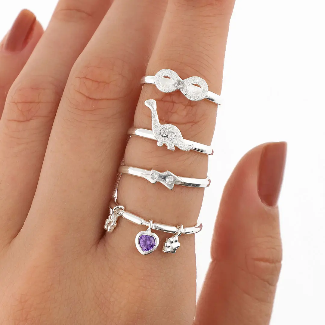 PACK ANILLOS PLATING X4