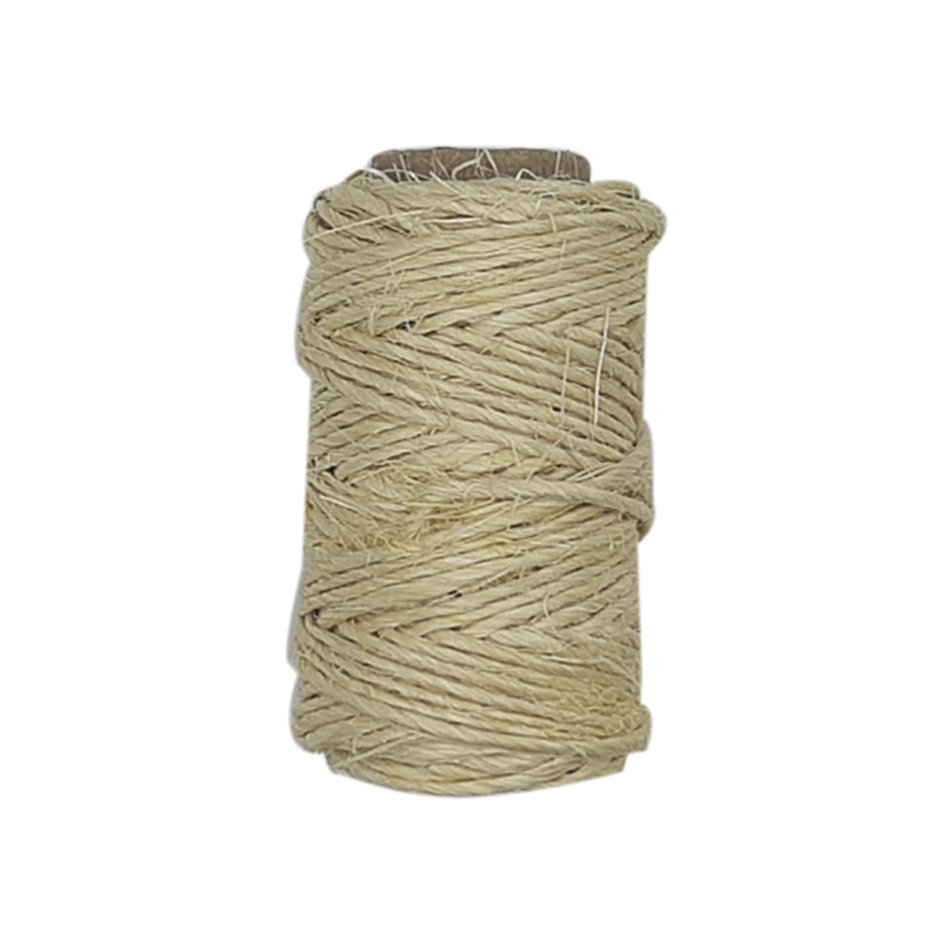 Hilo Sisalina Natural 1mm x 25 mt