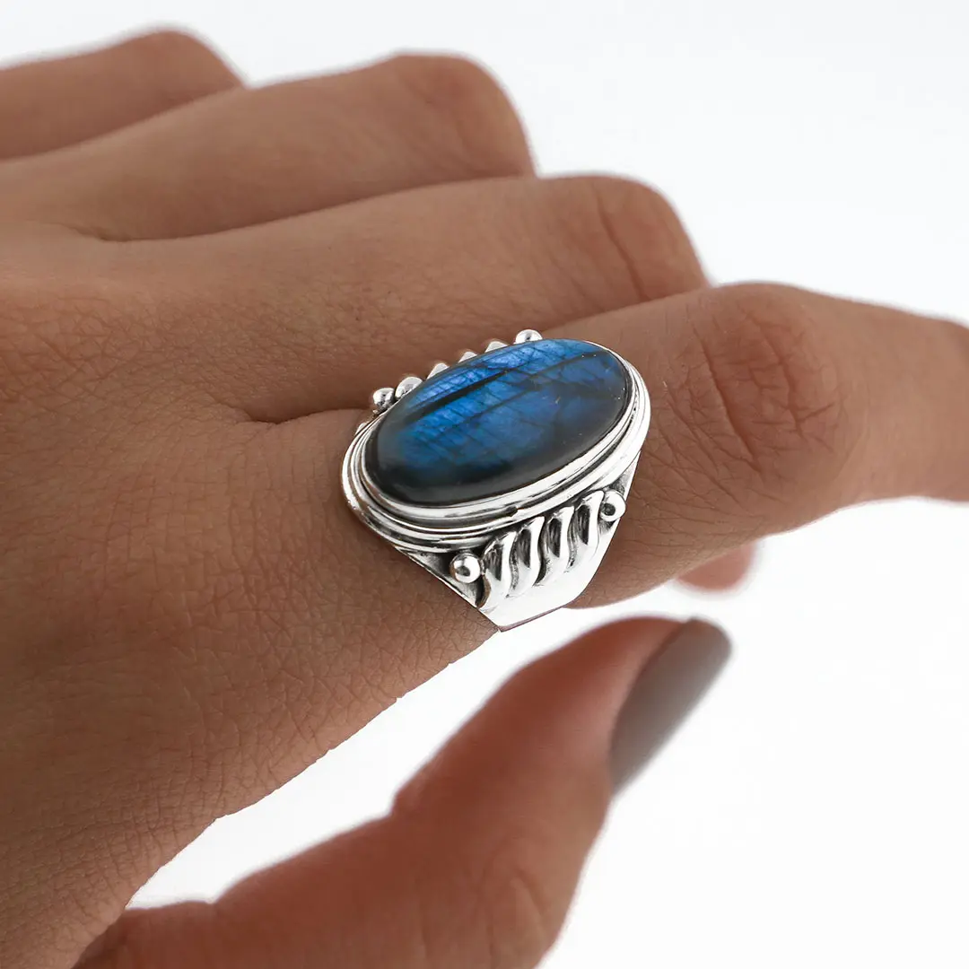 ANILLO LABRADORITA