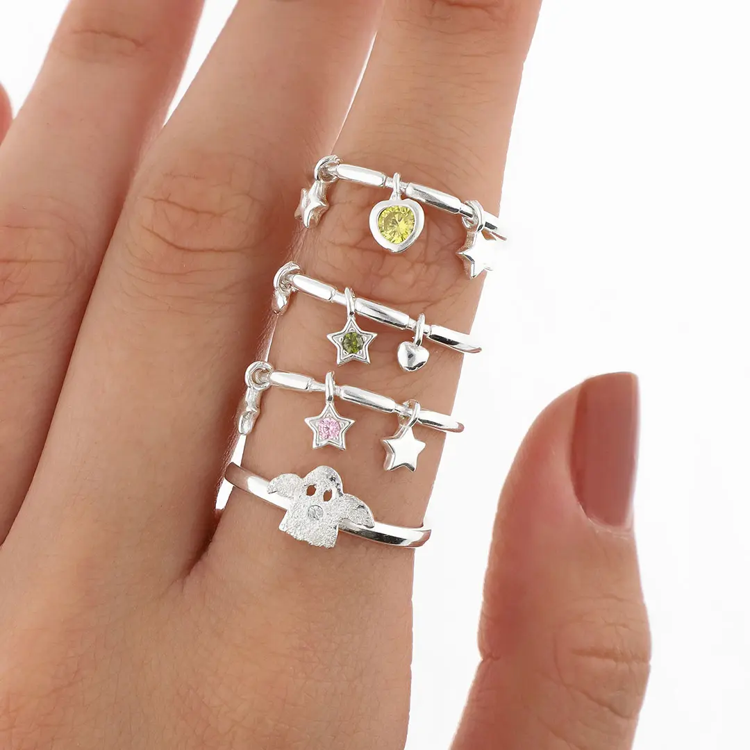 PACK ANILLOS PLATING X4