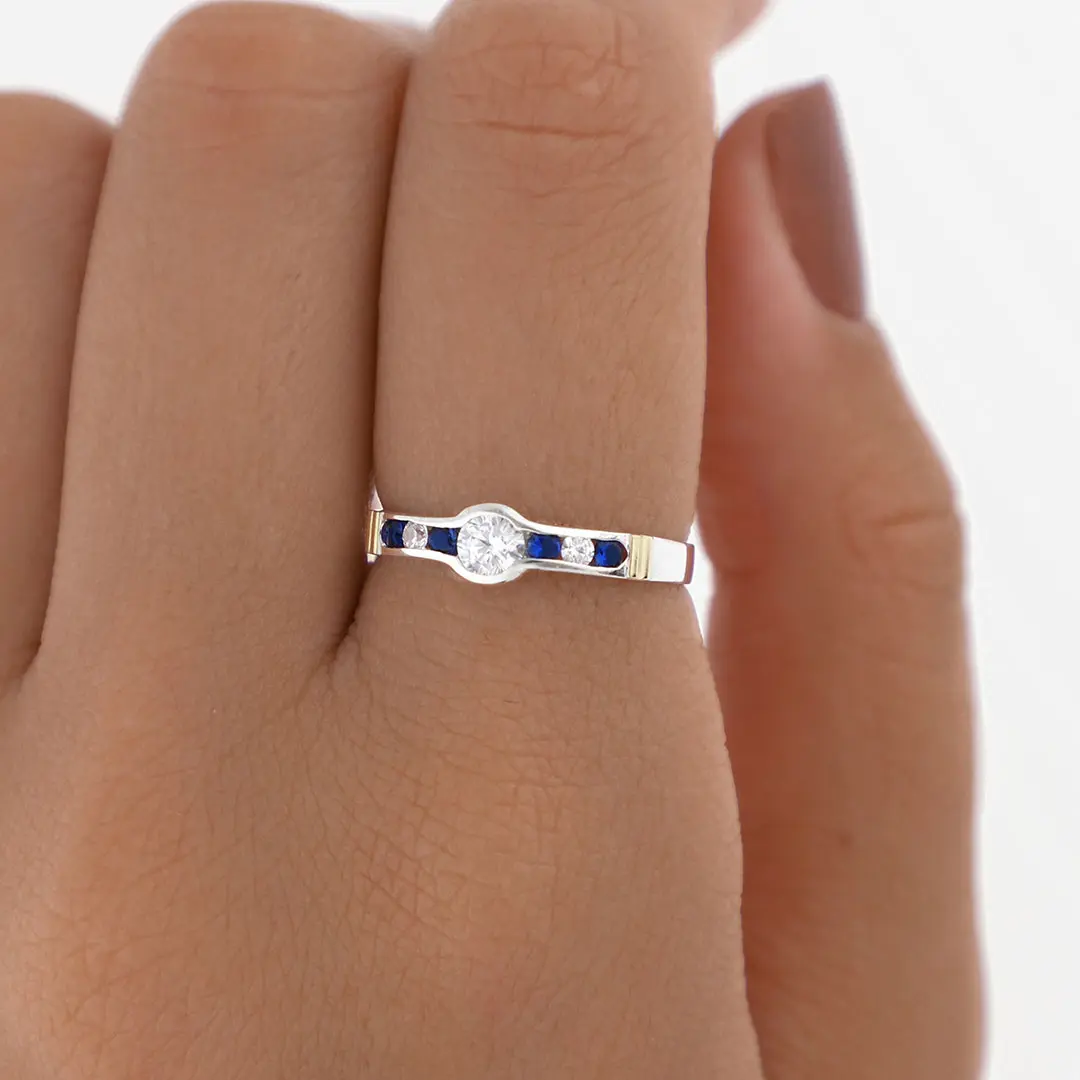 ANILLO AZUL
