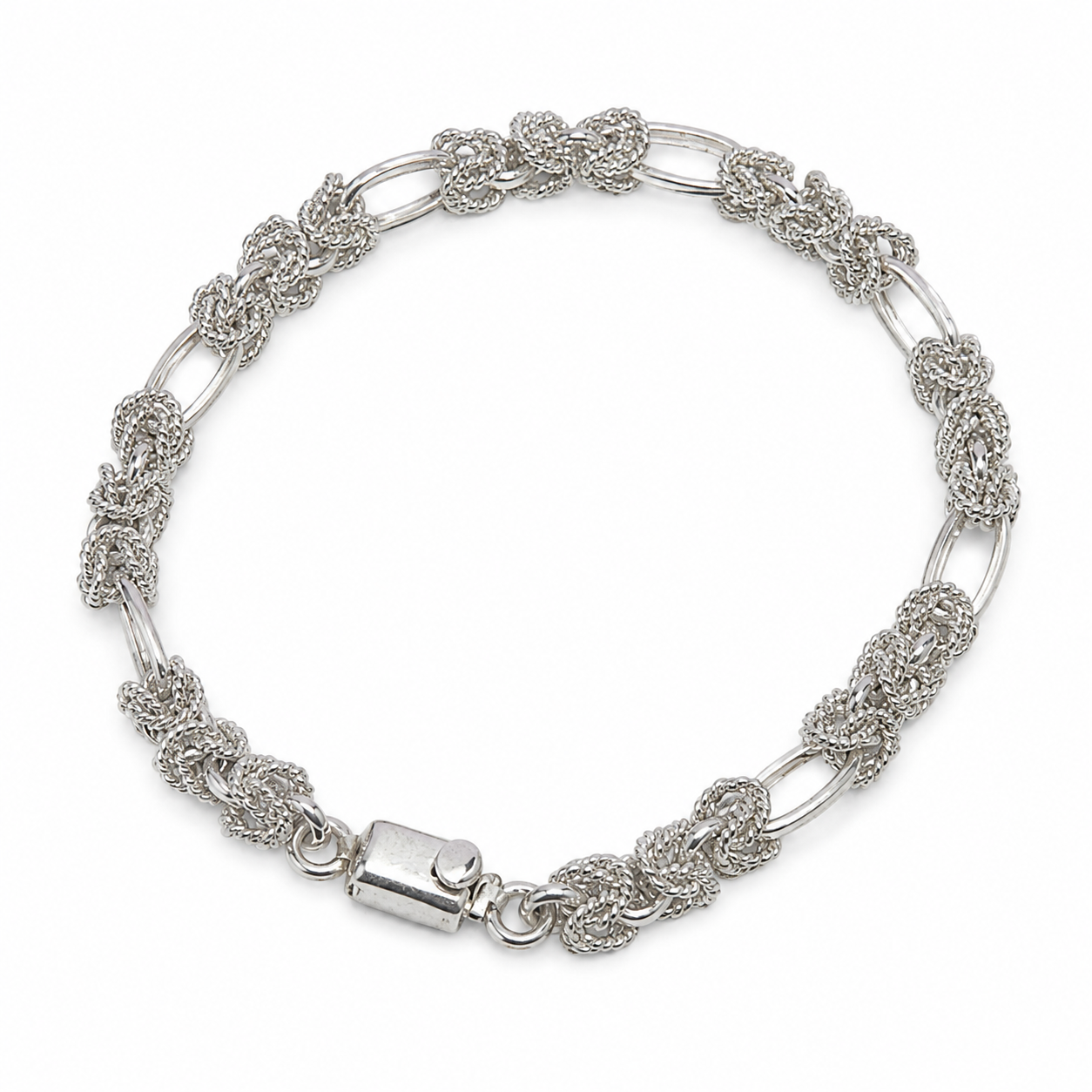 PUL101A- PULSERA PREMIUM ELEGANCE LISA LABRADA PLATA 925