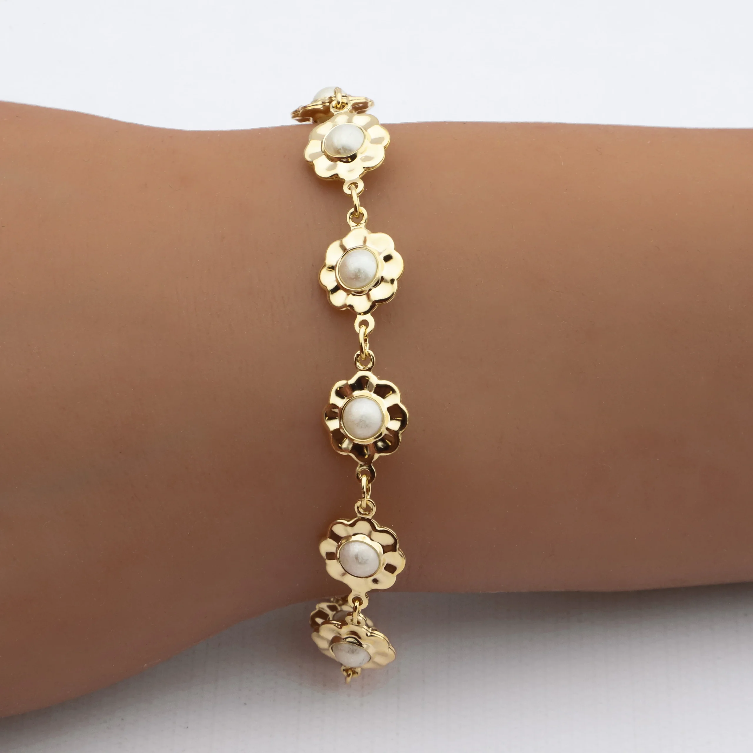 PULSERA ACERO DORADO PREMIUM