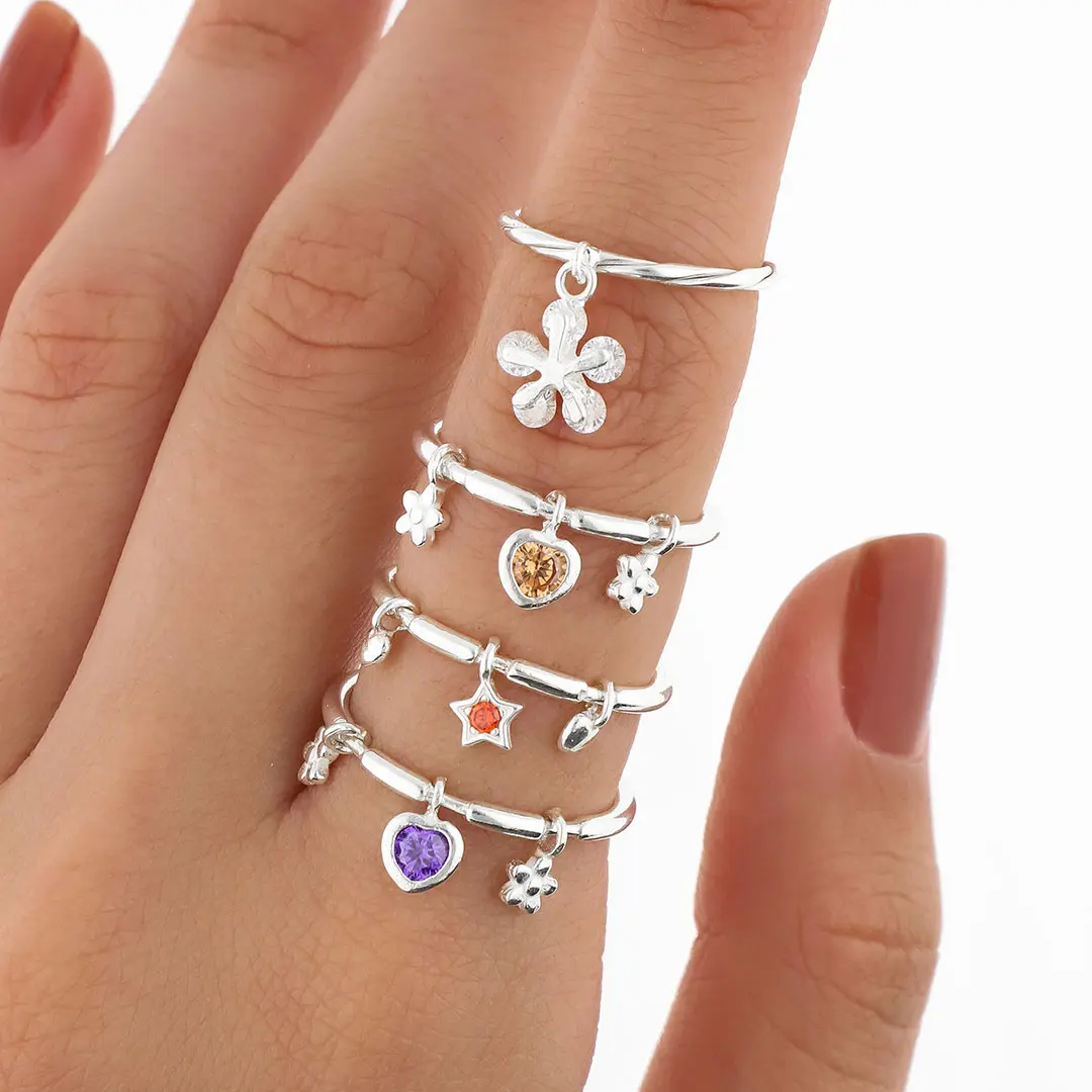 PACK ANILLOS PLATING X4