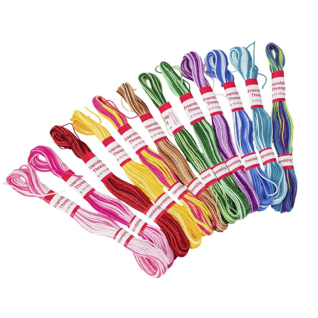 Hilo Mouline Para Bordar Color Combinado