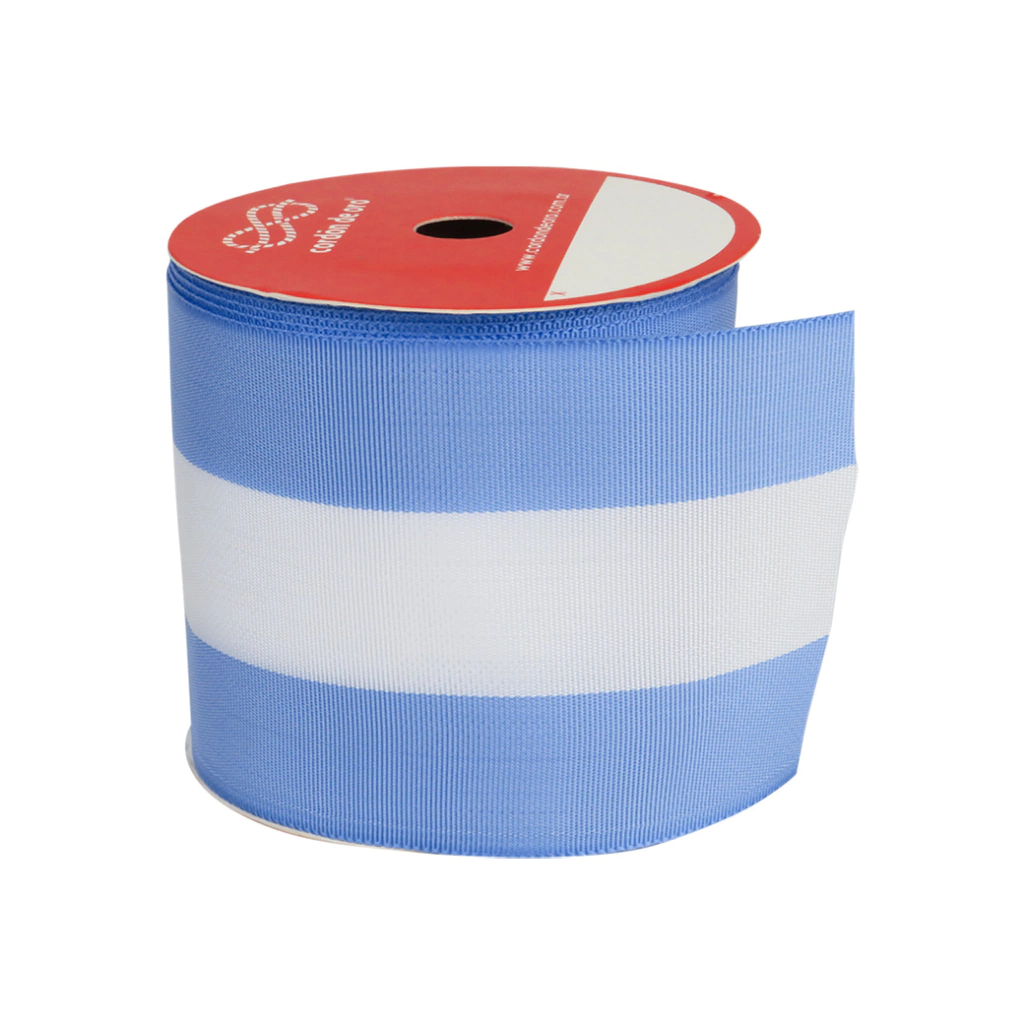 Cinta Bandera Argentina N°22. 7 cm x 10...