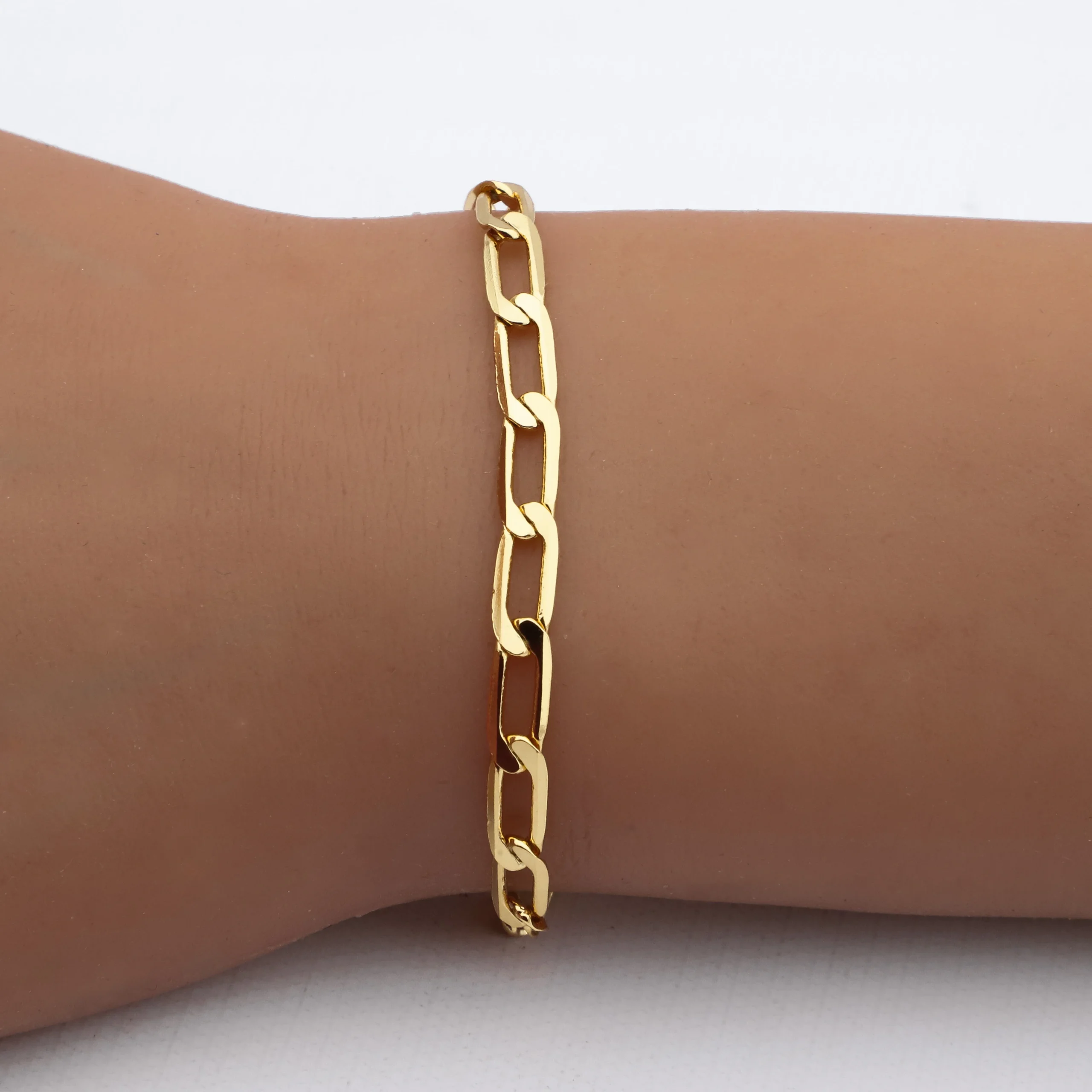 PULSERA ACERO DORADO PREMIUM