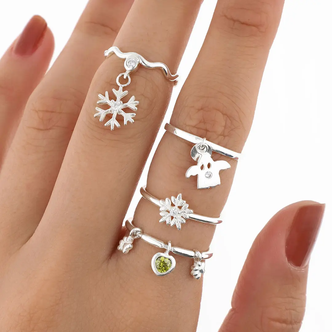 PACK ANILLOS PLATING X4