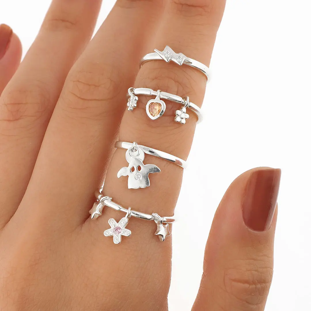 PACK ANILLOS PLATING X4