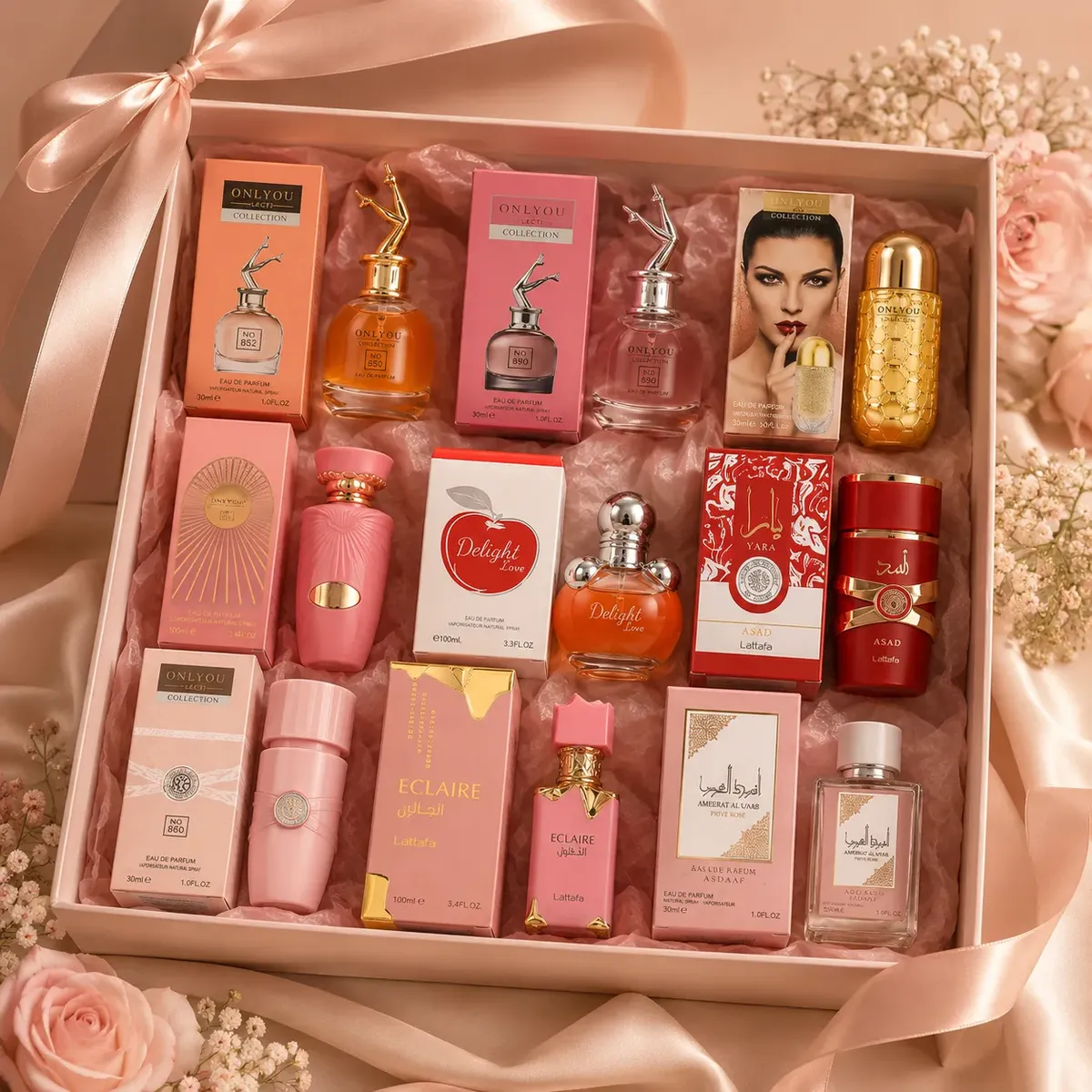 COMB5465- Combo Emprendedor Kit 9 Perfumes Femeninos Surtidos 30 Ml (imagen ilustrativa) - Imagen 3