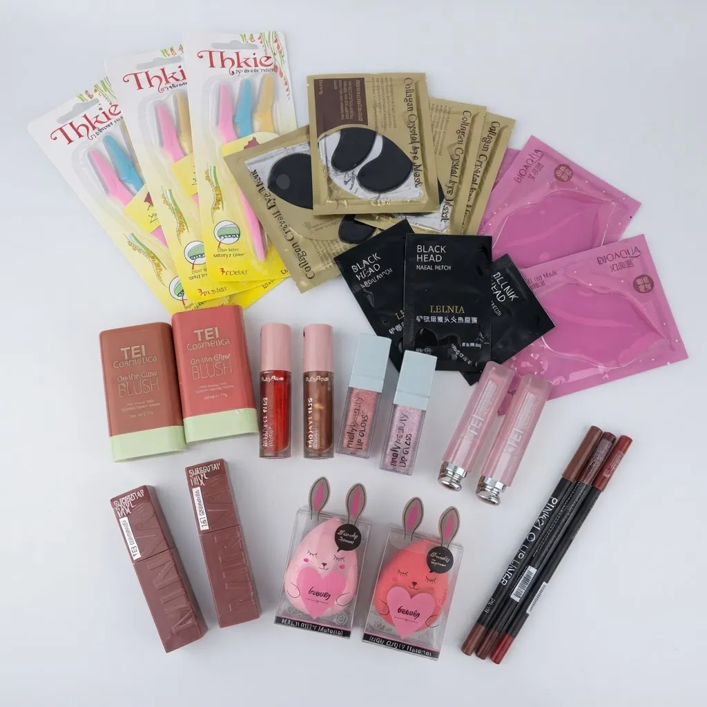COMB5462- Combo Emprendedor Kit Maquillaje 27 Productos Surtidos (imagen ilustrativa) - Imagen 4
