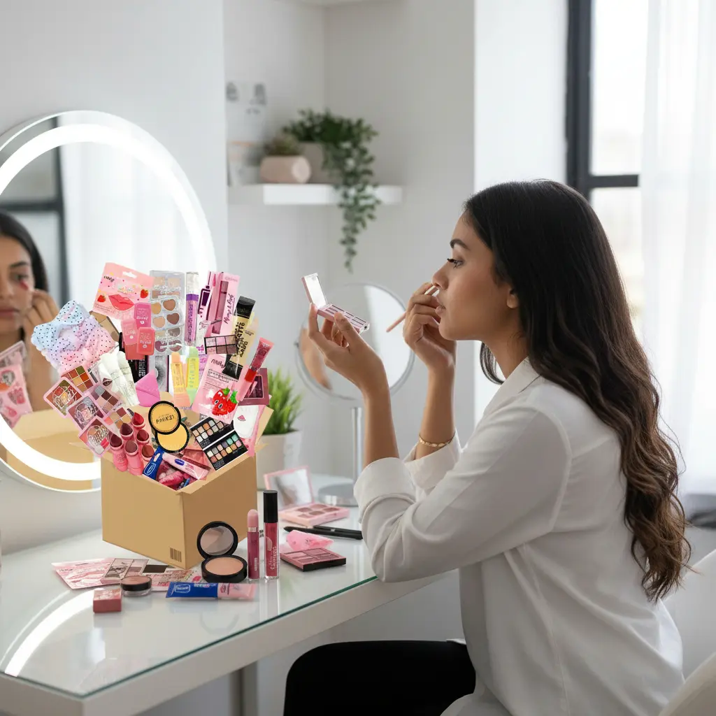 COMB5454- Combo Emprendedor Maquillaje Y Skincare 10 Productos Surtido (IMAGEN ILUSTRATIVA) - Imagen 3