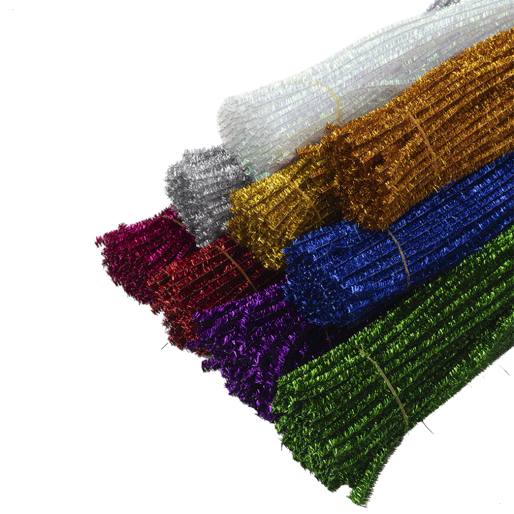 Limpia Pipa Lurex x 50 unidades (surtidos colores a elección) - LIP50