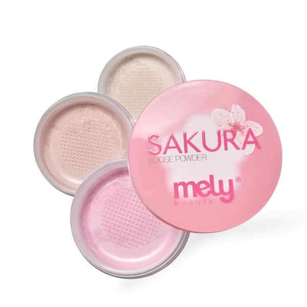 MK017- Polvo Traslúcido Volatil Loose Powder Sakura - Mely